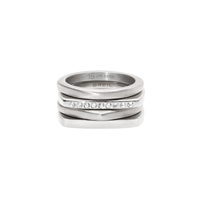 Anello Breil Donna in Acciaio Cristallo TJ3203 - TJ3203